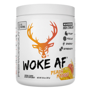 Bucked Up Woke AF All Natural Pre-Workout by Bucked Up Supplements | High-Stimulant Energy, Intense Pump & Laser Focus |...