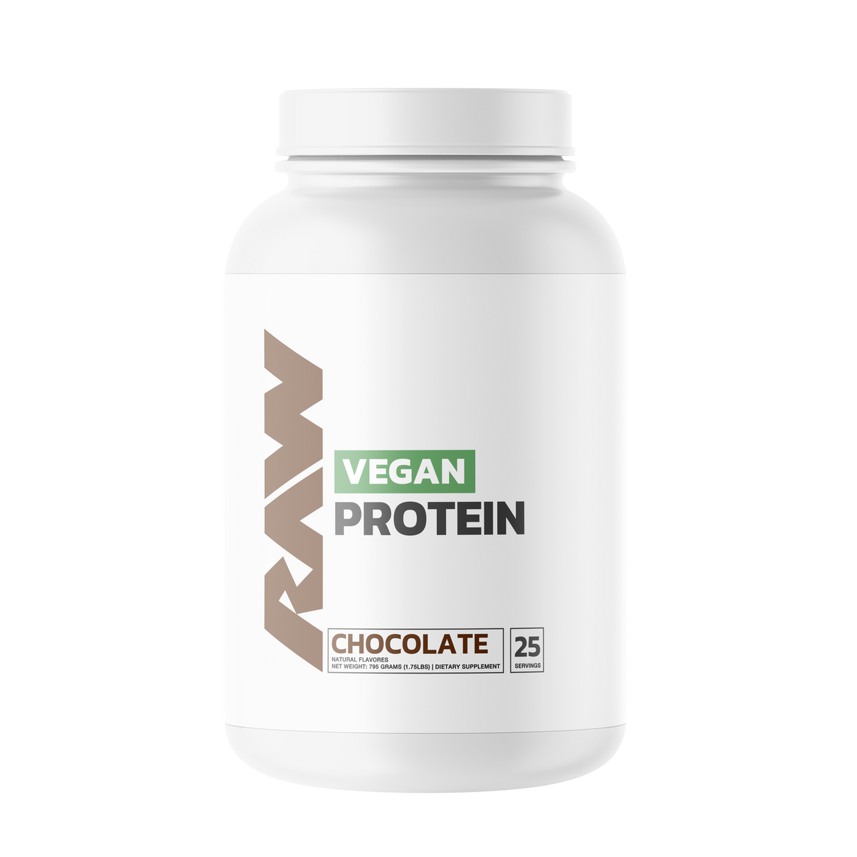 RAW VEGAN PROTEIN - 100% Plant Based Protein