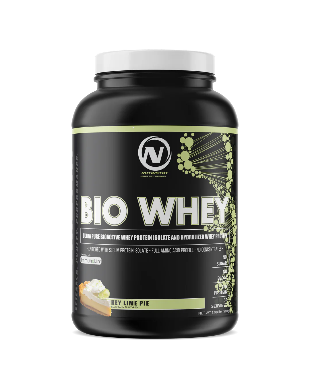 Nutristat BIO WHEY® – Low Carb, Zero Sugar Whey Protein Isolate/Hydrolysate