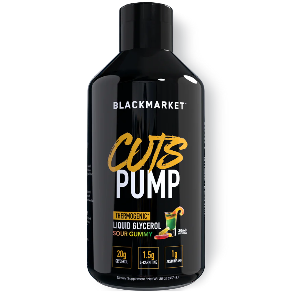 Cuts Pump – Stim‑Free Liquid Glycerol Shot with L‑Carnitine & Arginine