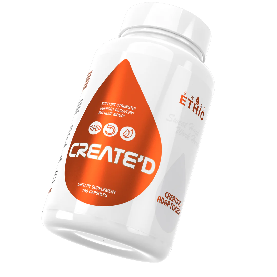 CREATE'D - Creatine & Adaptogens from Sweat Ethic