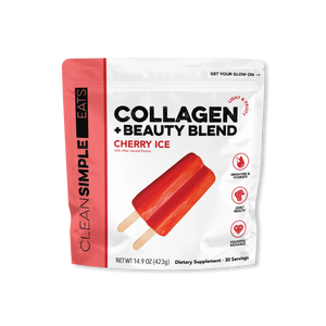 Clean Simple Eats Collagen Beauty Blend Cherry Ice