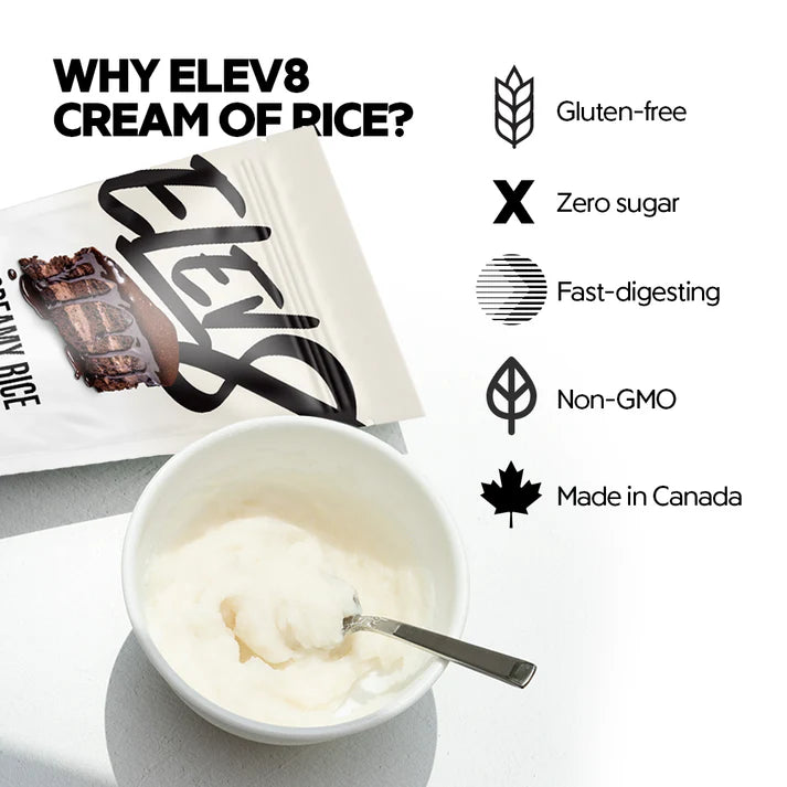 Elev8 Cream of Rice with benefits
