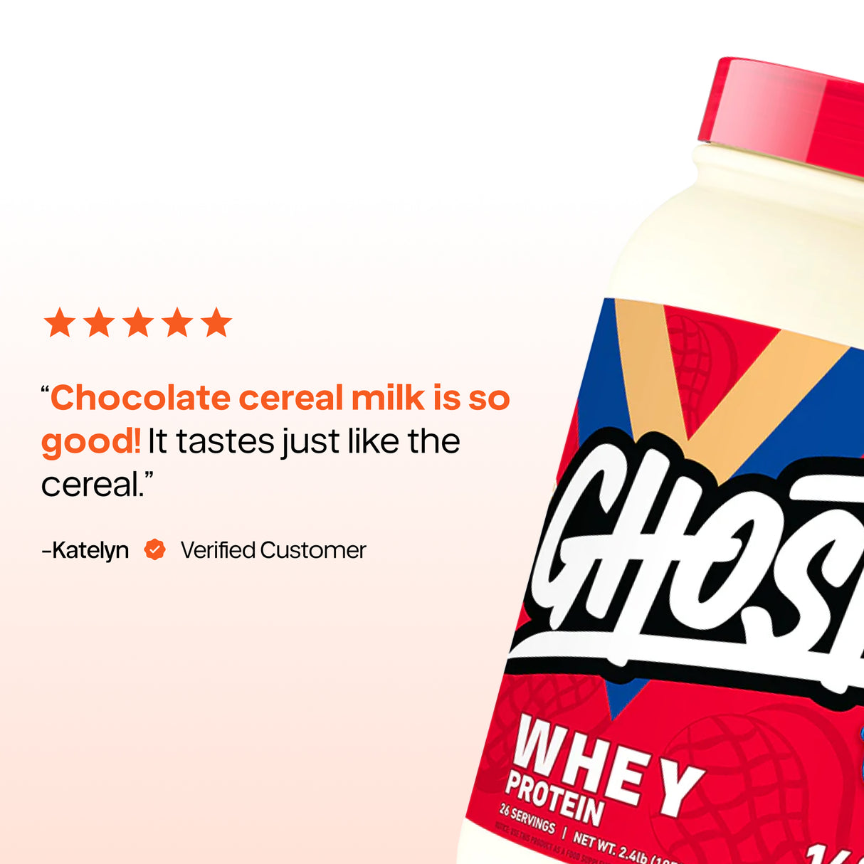 GHOST® Whey Protein — 25g Premium Whey Blend, Legendary Flavors