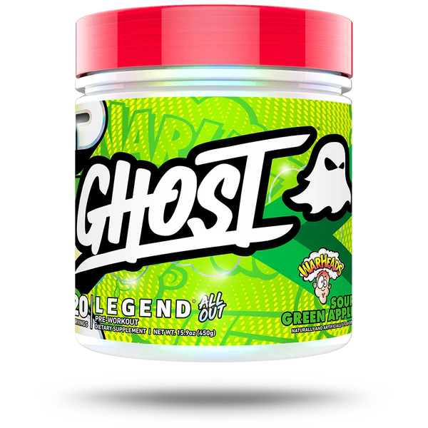 Ghost All Out Warheads Sour Green Apple