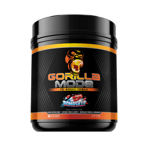 Gorilla Mind Gorilla Mode Pre workout with creatine in Bombsicle flavor