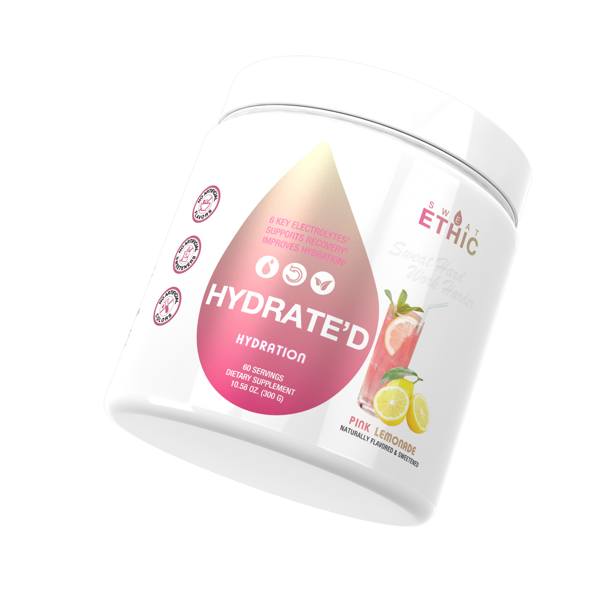 HYDRATE'D | All Natural and Sugar Free Electrolyte Drink