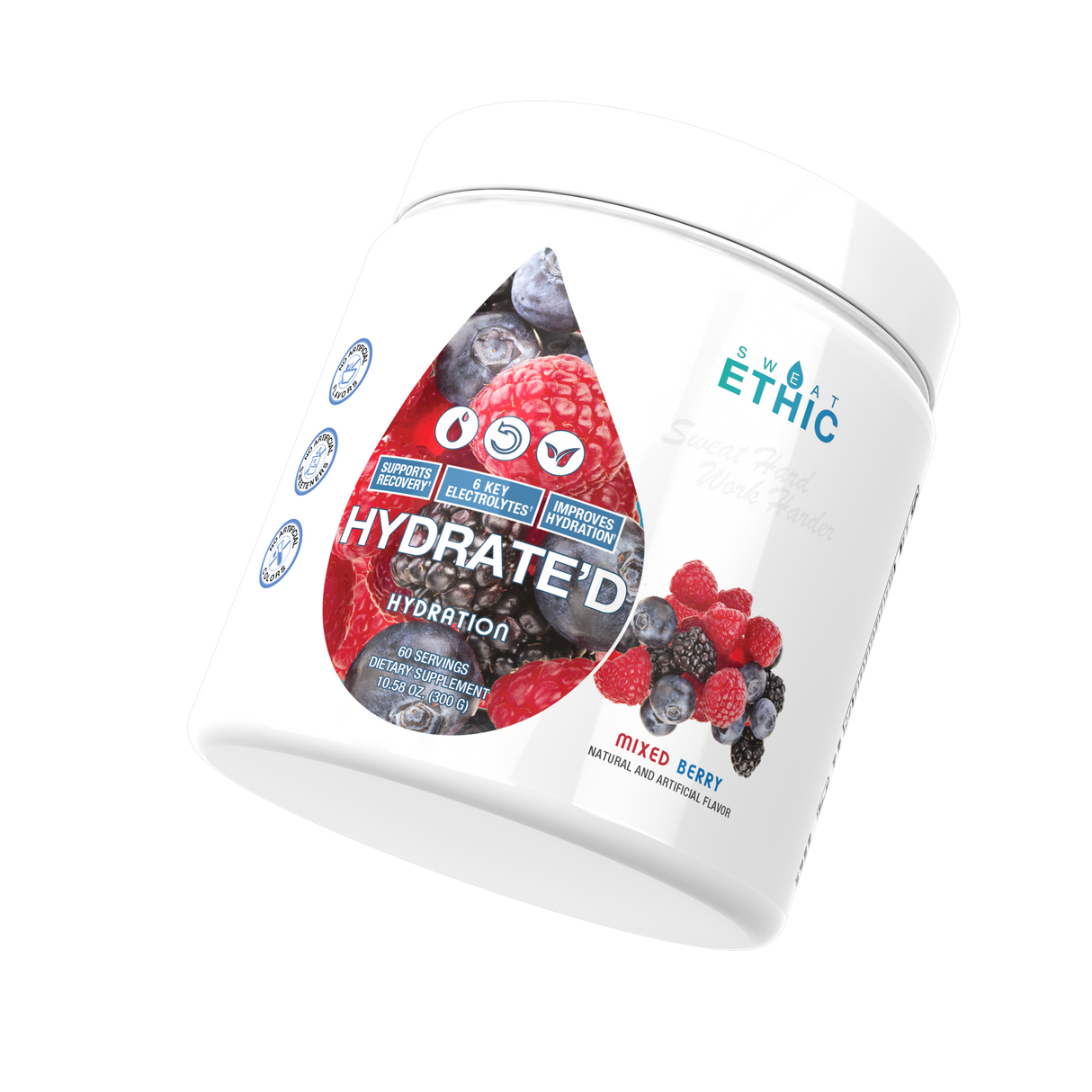 HYDRATE'D | All Natural and Sugar Free Electrolyte Drink