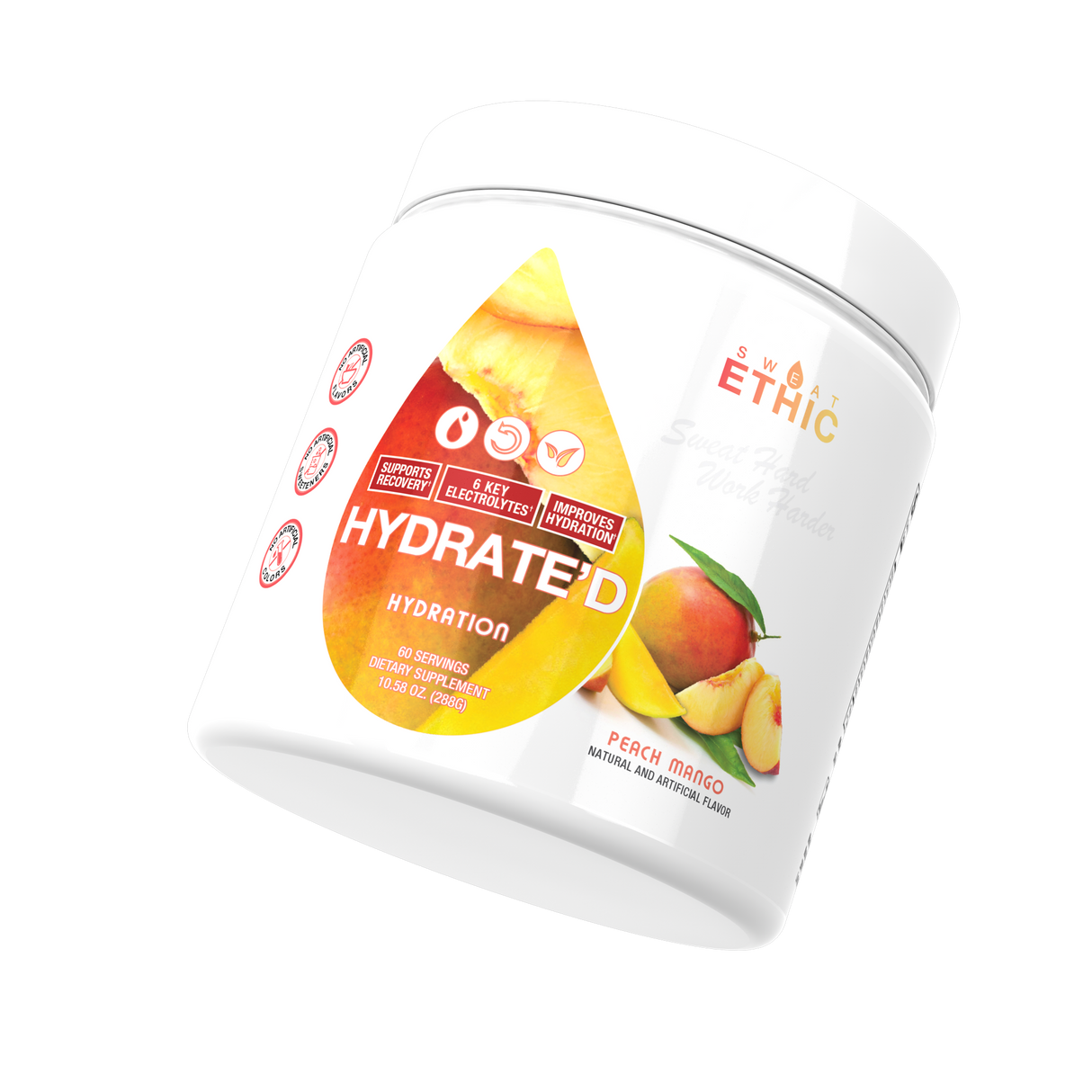 HYDRATE'D | All Natural and Sugar Free Electrolyte Drink