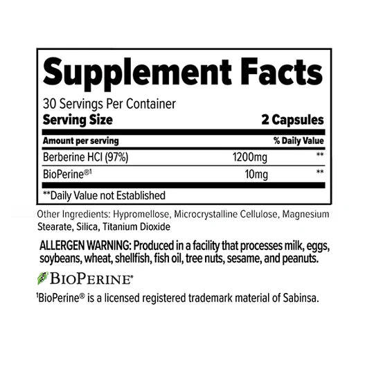 Berberine 1200mg