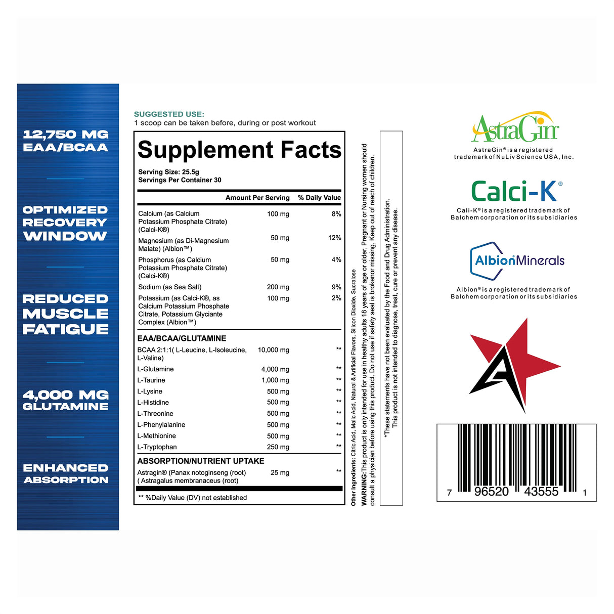 BCAA / EAA Amino Acid Complex V2