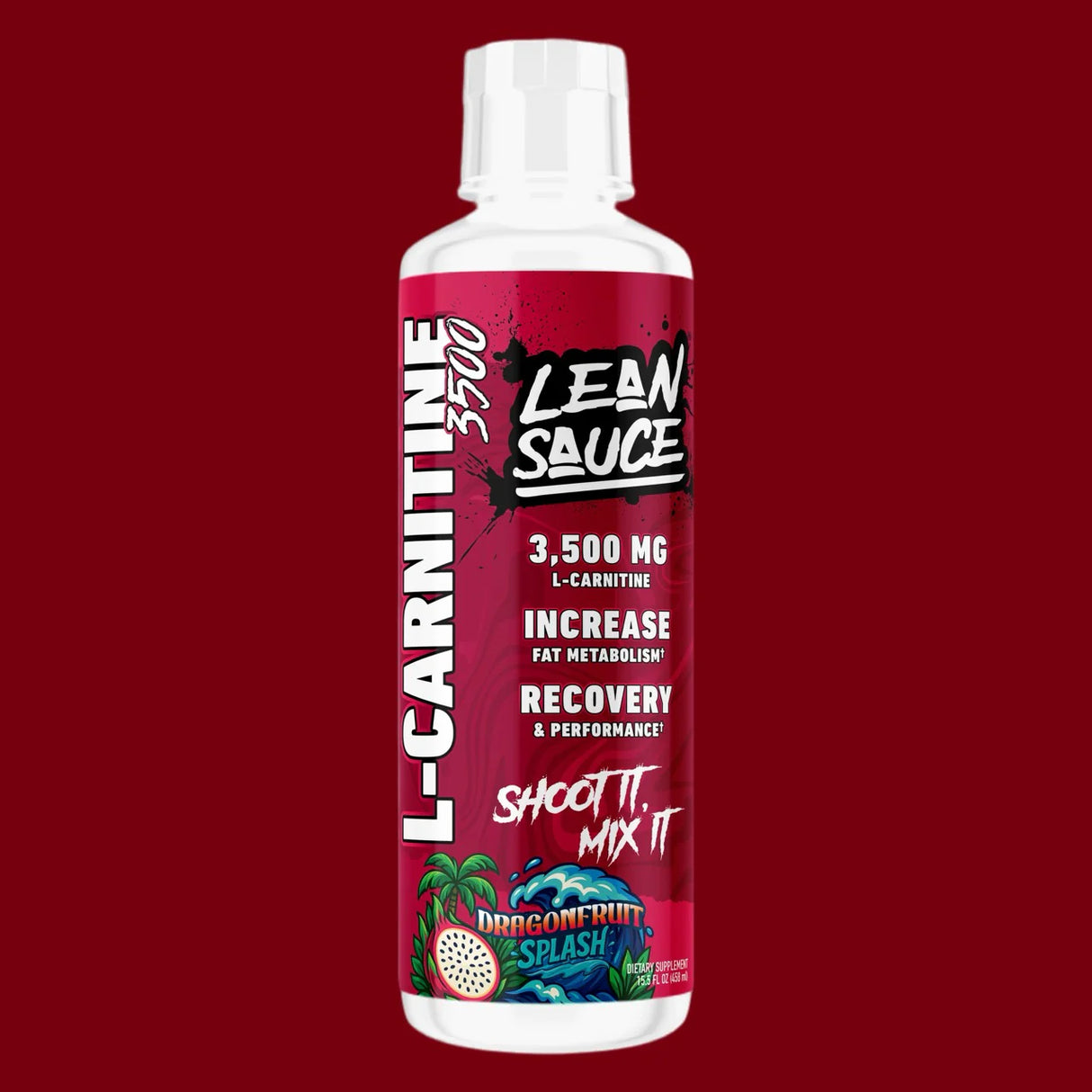 Pump Sauce Lean Sauce – L-Carnitine Liquid 3,500 mg (Stimulant-Free)