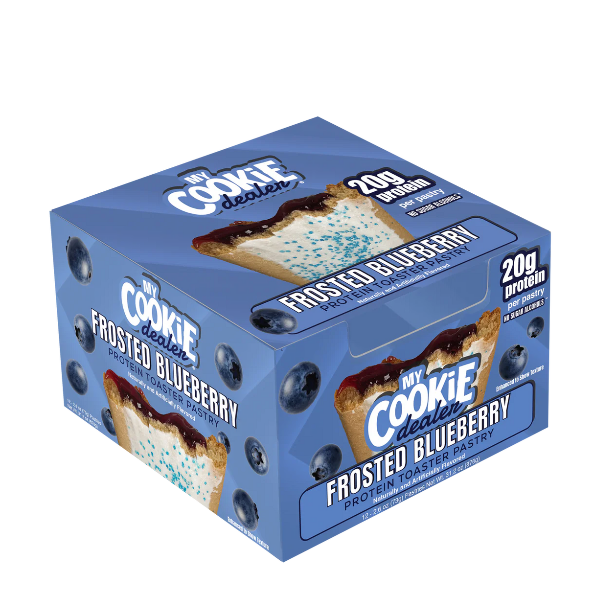 My Cookie Dealer 20g Frosted Blueberry Protein Pastry