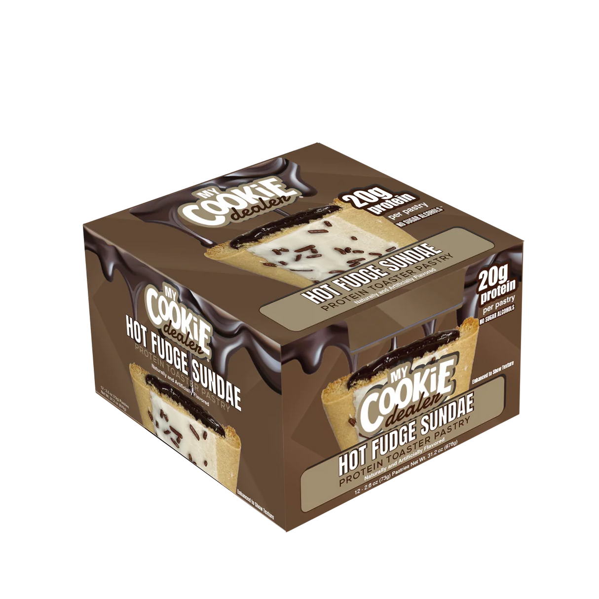 My Cookie Dealer 20g Frosted Hot Fudge Sundae Protein Pastry