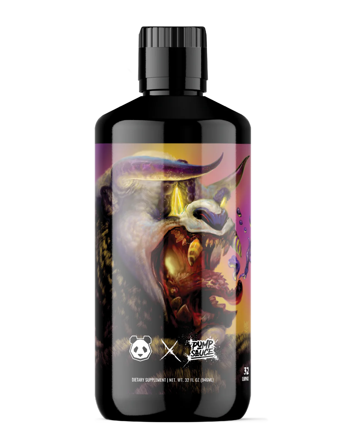 Panda Supps X Pump Sauce Collaboration Liquid Pre Workout