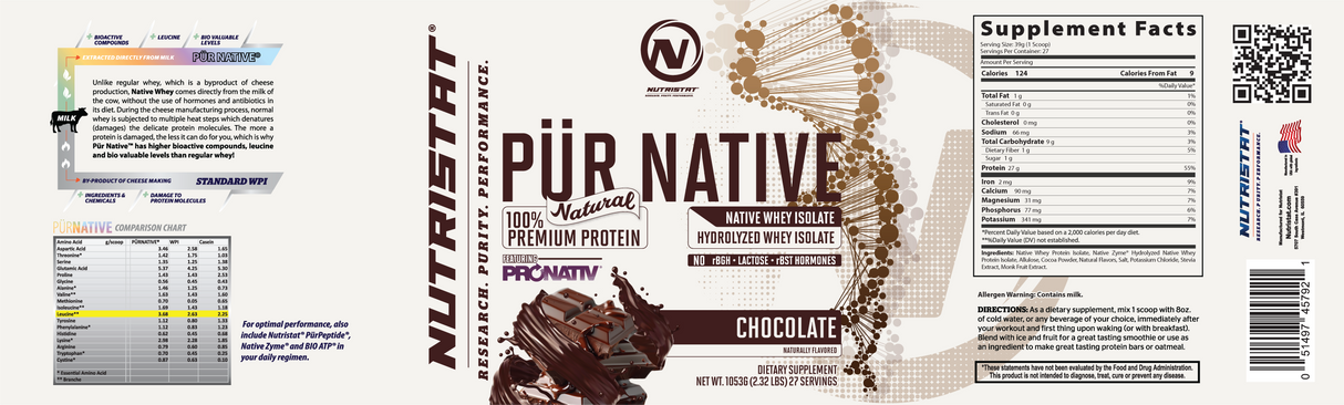 PUR NATIVE - All Natural Grass-Fed Isolate Protein