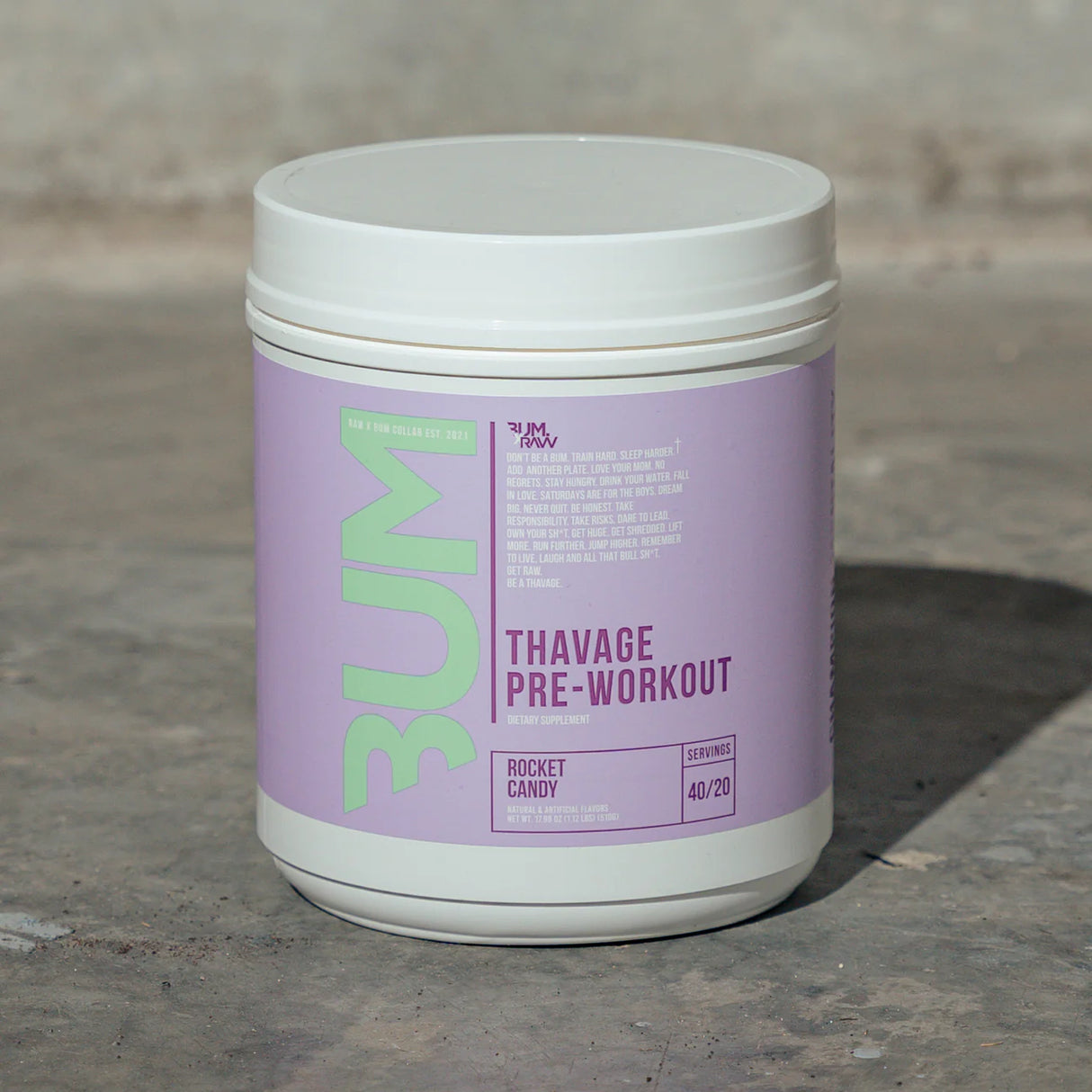 CBUM Thavage Preworkout