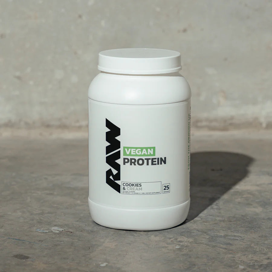 RAW VEGAN PROTEIN - 100% Plant Based Protein