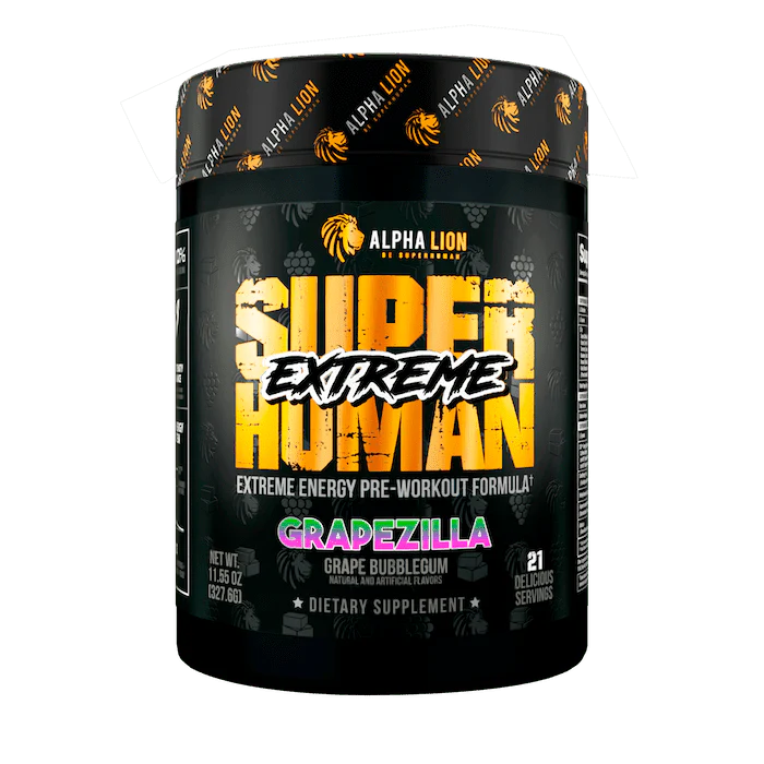 Super Human Extreme Pre workout by ALPHA LION