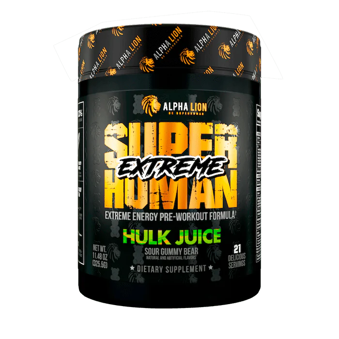 Super Human Extreme Pre workout by ALPHA LION