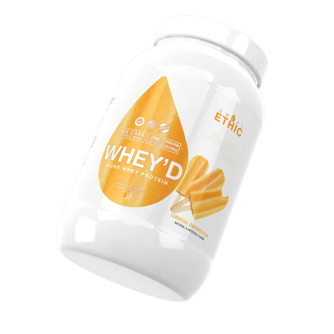WHEY'D Protein – 25g 3‑Phase Whey Blend with Enzymes, Low Lactose