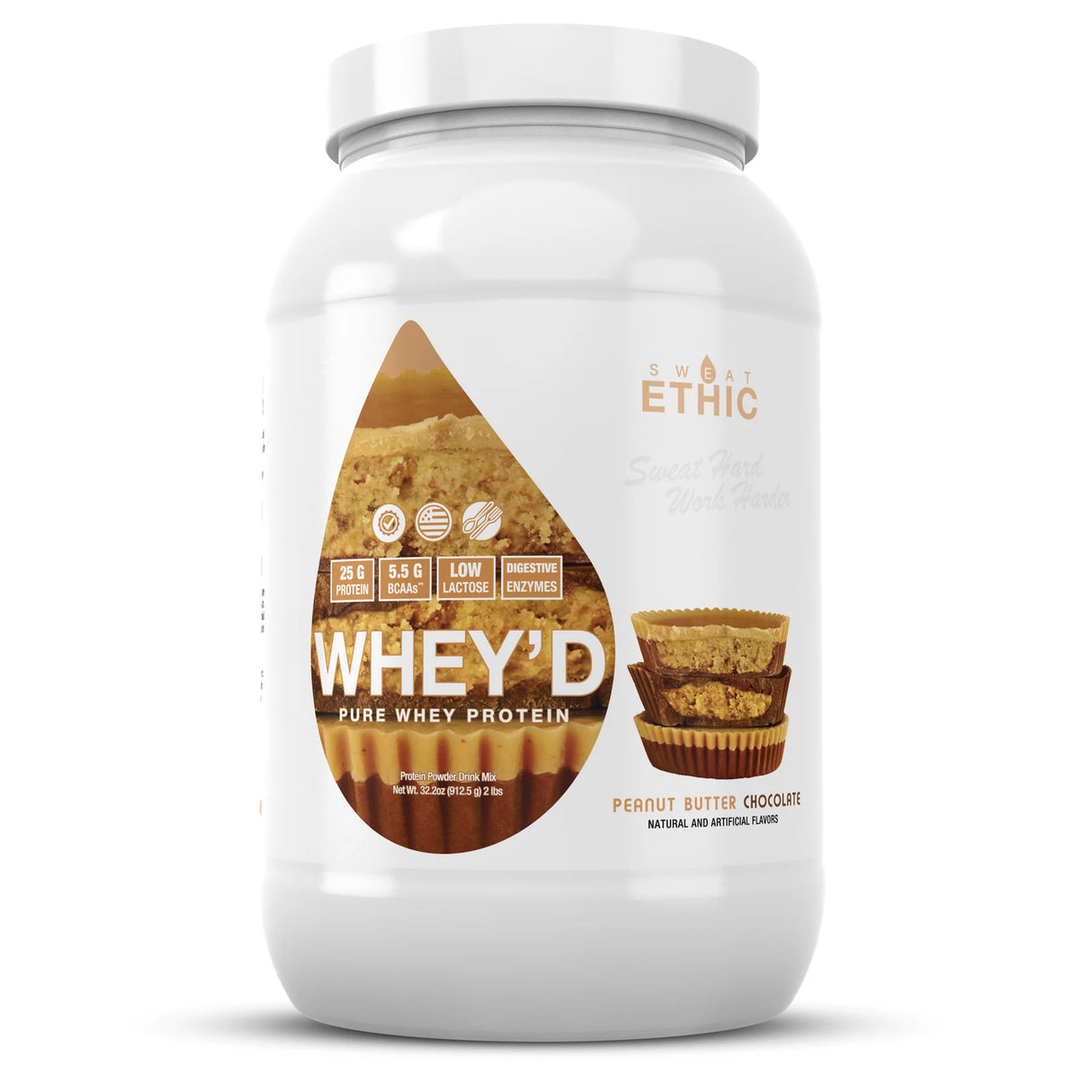 WHEY'D Protein – 25g 3‑Phase Whey Blend with Enzymes, Low Lactose