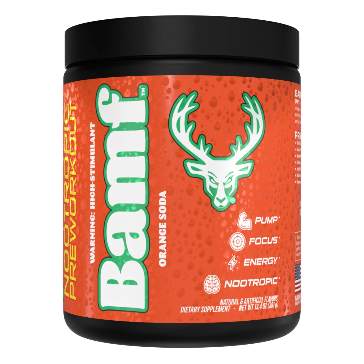 BAMF High Stimulant Nootropic Pre-Workout
