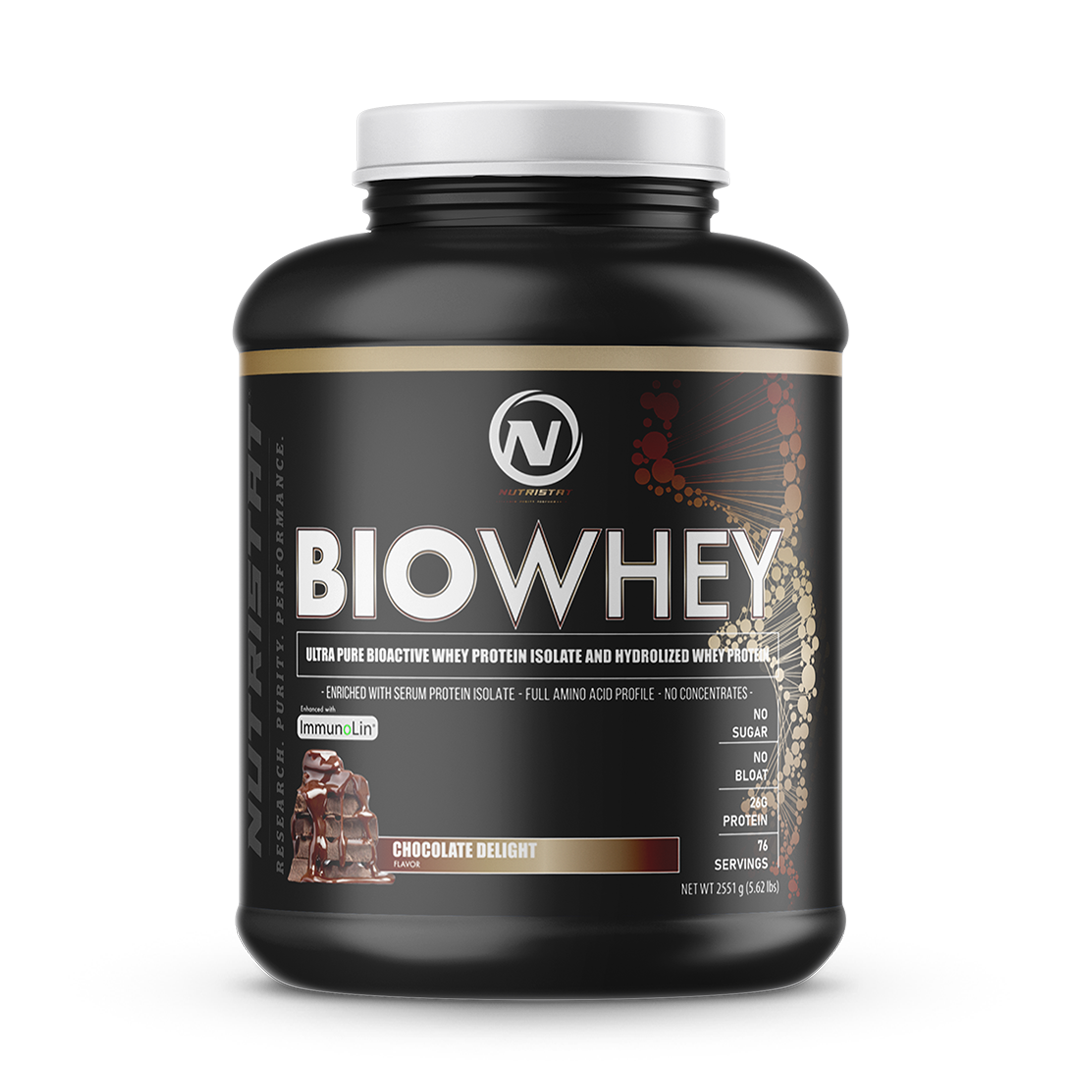 Nutristat BIO WHEY® – Low Carb, Zero Sugar Whey Protein Isolate/Hydrolysate