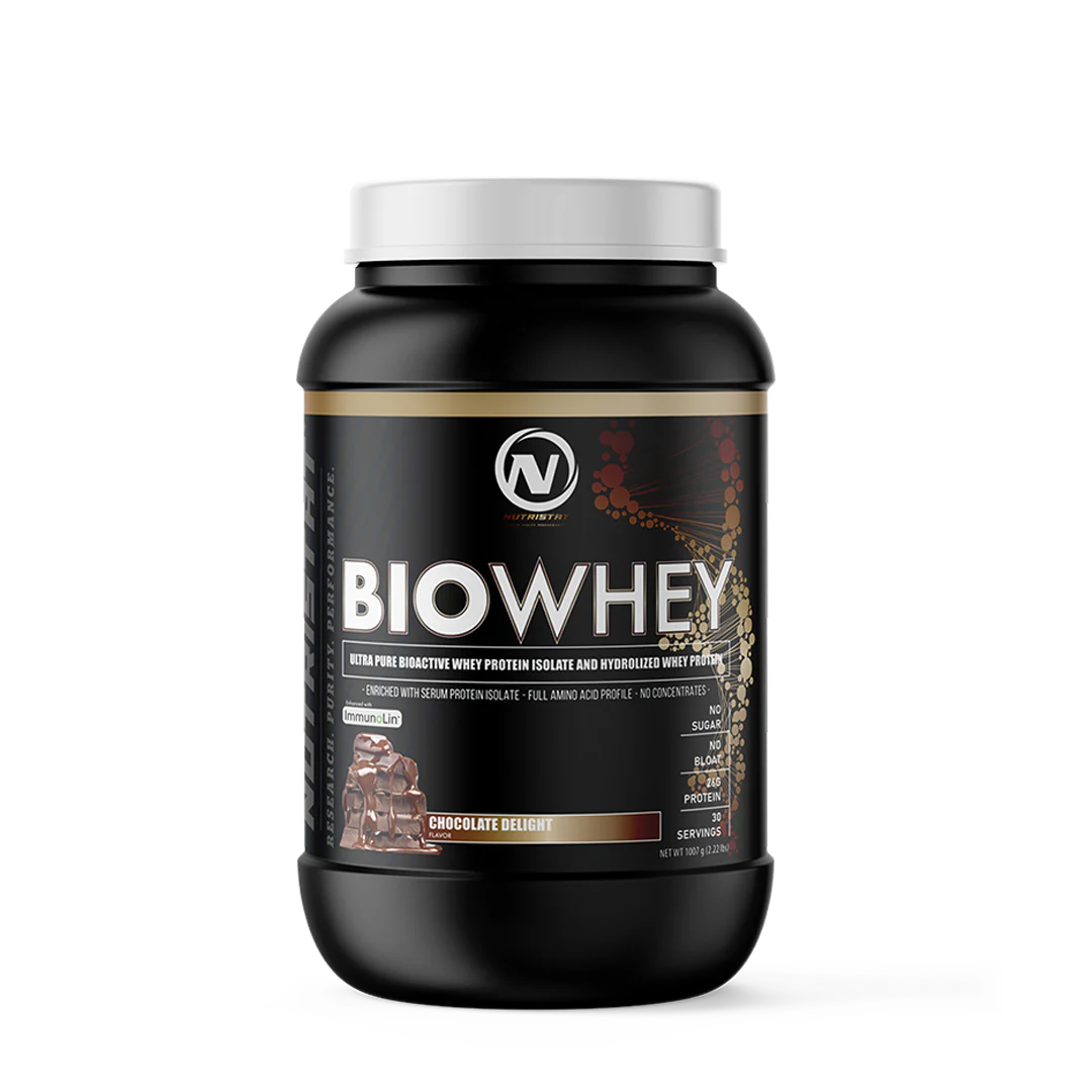 Nutristat BIO WHEY® – Low Carb, Zero Sugar Whey Protein Isolate/Hydrolysate