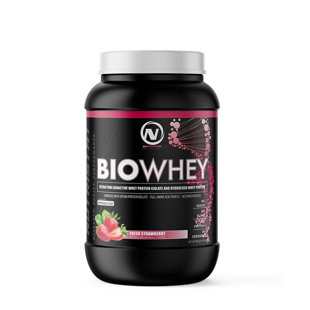 Nutristat BIO WHEY® – Low Carb, Zero Sugar Whey Protein Isolate/Hydrolysate