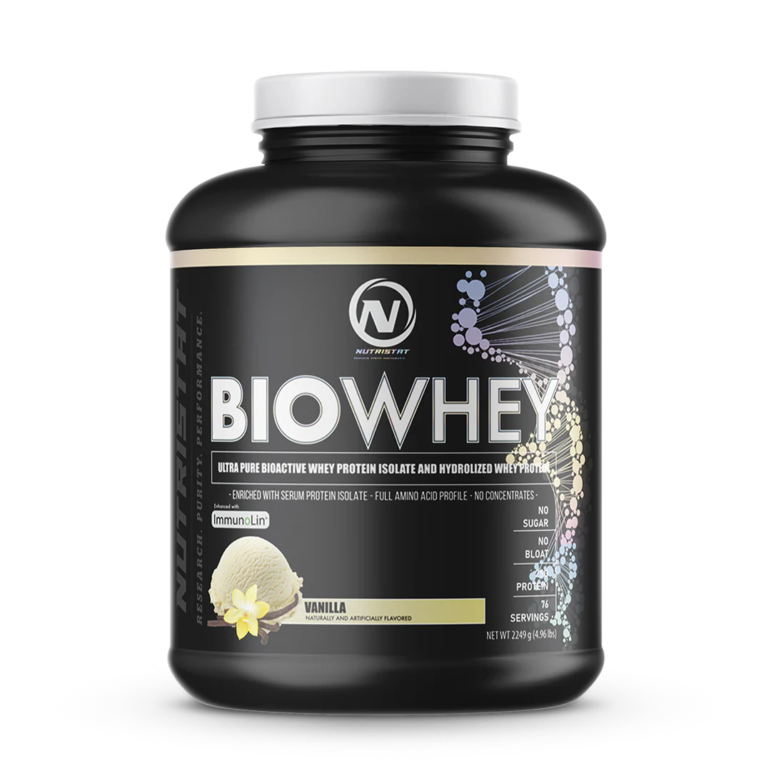 Nutristat BIO WHEY® – Low Carb, Zero Sugar Whey Protein Isolate/Hydrolysate