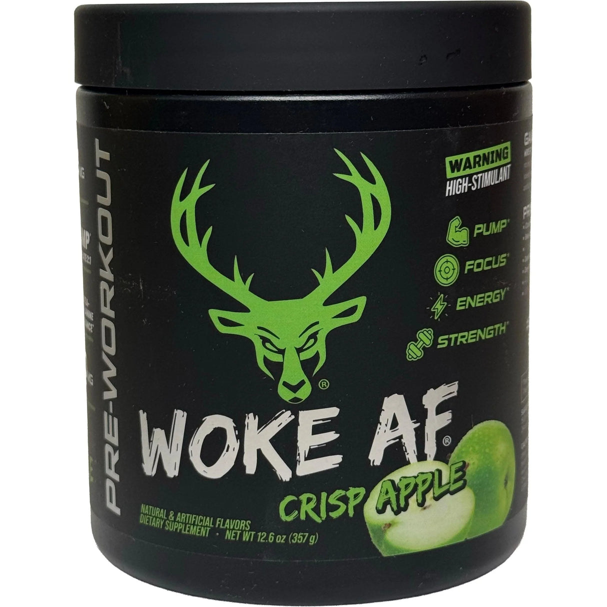 Bucked Up Woke AF™ Pre-Workout — High-Stim Energy, Pump & Focus (30 Servings)