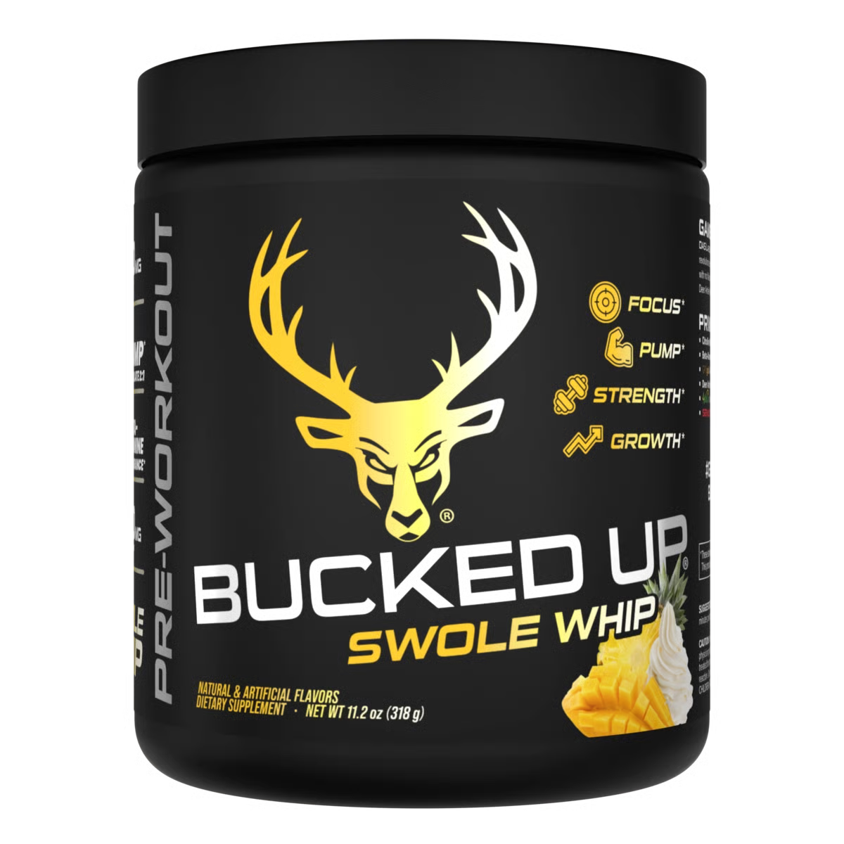 Bucked Up Supplements Bucked Up Pre Workout Swole Whip Flavor