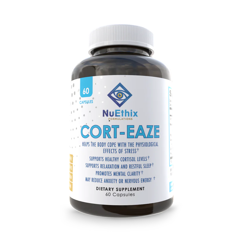 Cort-Eaze | Cortisol Health Supplement | Stress Cure, Relax, Sleep