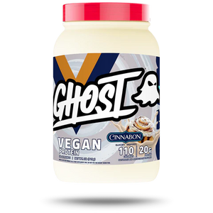 Ghost Vegan Protein powder in Cinnabon flavor