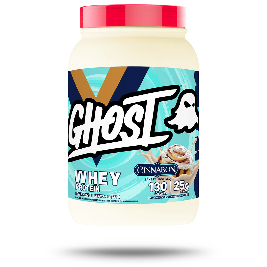 Ghost Whey Protein Powder Cinnabon Flavor