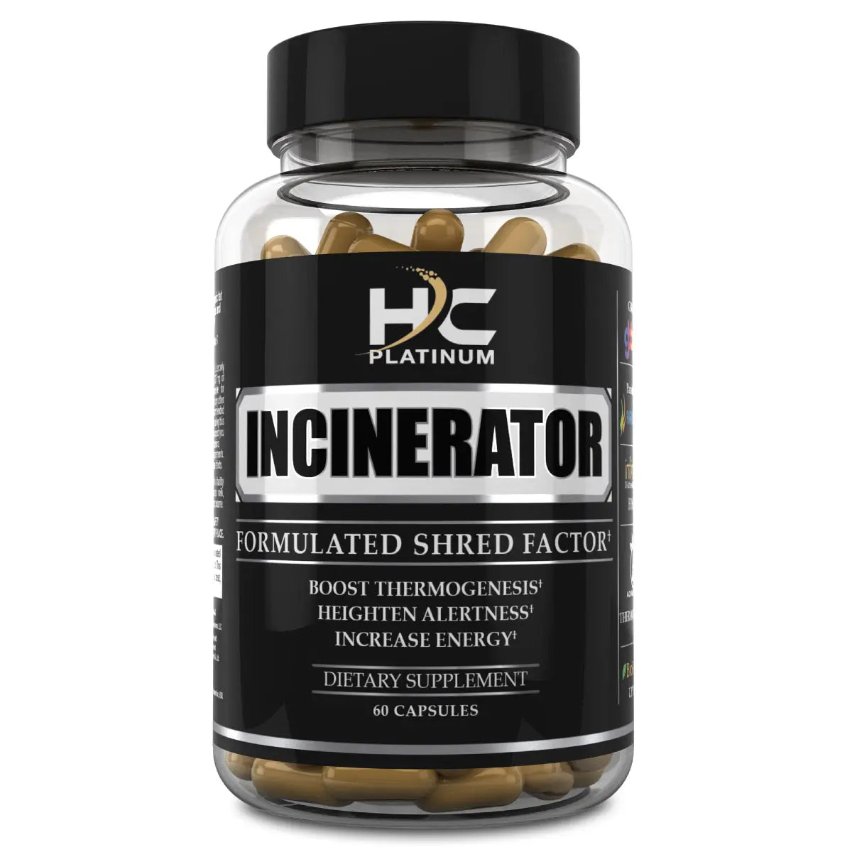 Incinerator Thermogenic Burner | Hardcore Platinum Weight Management