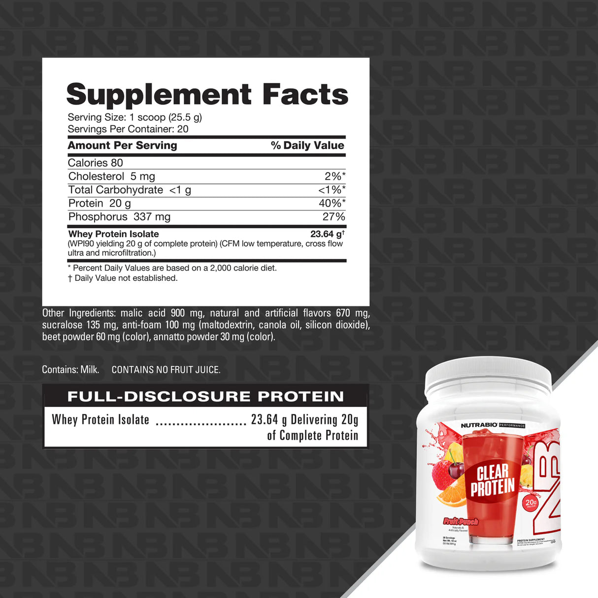 Clear Whey Protein Isolate