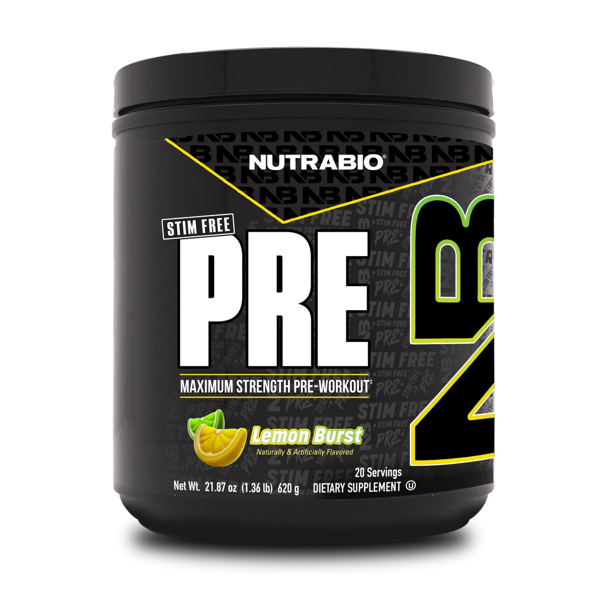 Nutrabio Stim-Free PRE Pre-Workout