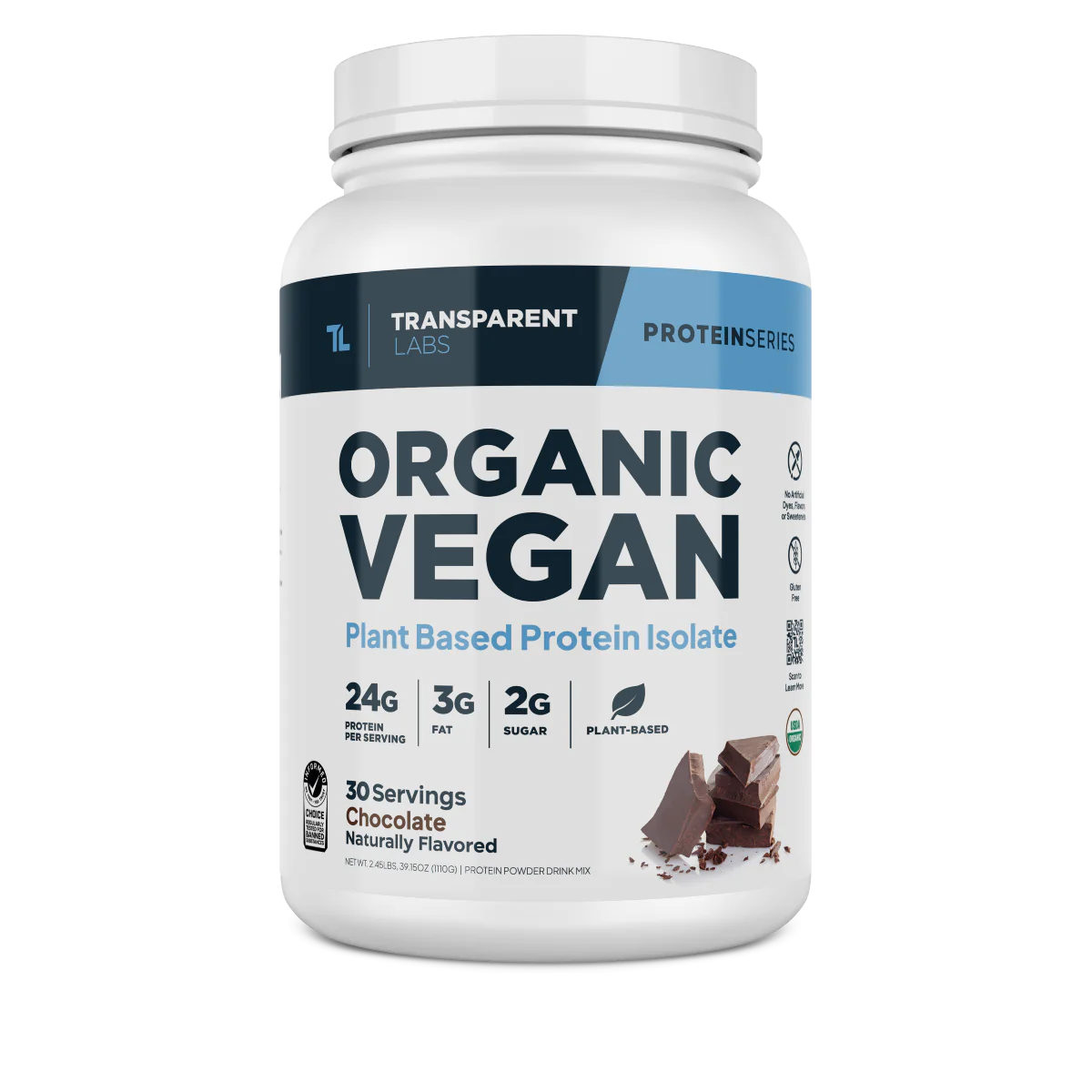 Organic Vegan Plant-Based Protein Isolate