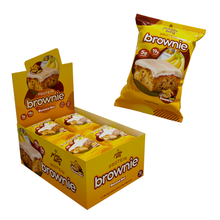 Prime Bites Protein Brownie Banana Nut Bread