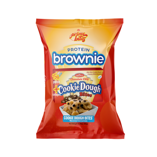 Prime Bites Protein Brownie Cookie Dough Bites