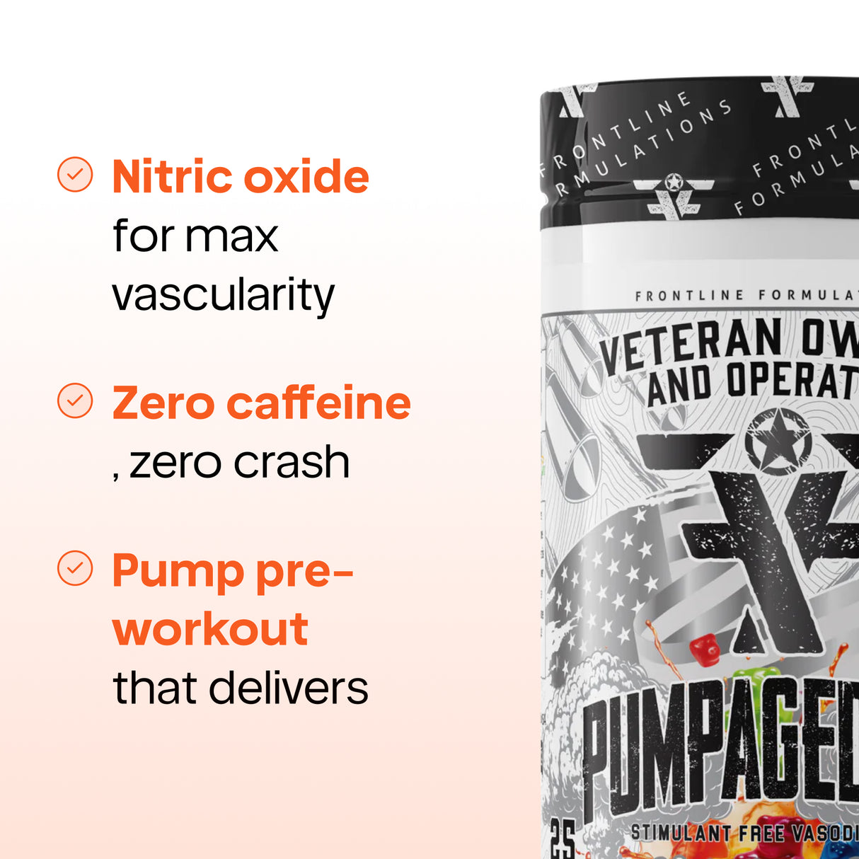 Pumpageddon - Stimulant Free Preworkout by Frontline Formulations