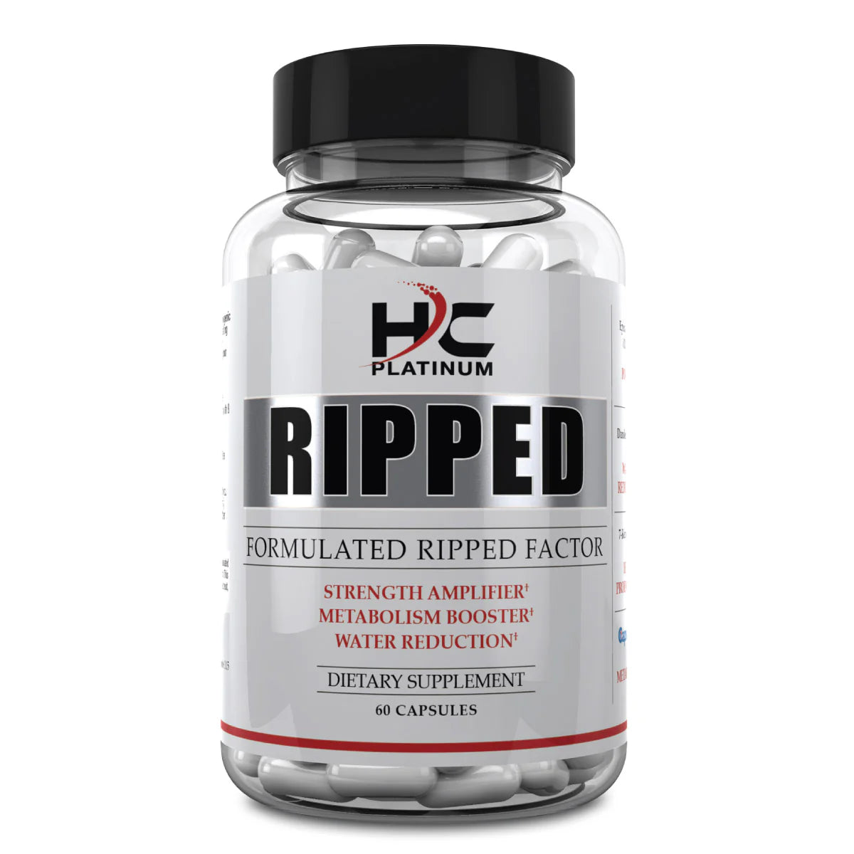 Hardcore Ripped - Caffeine Free Thermogenic by HC Platinum