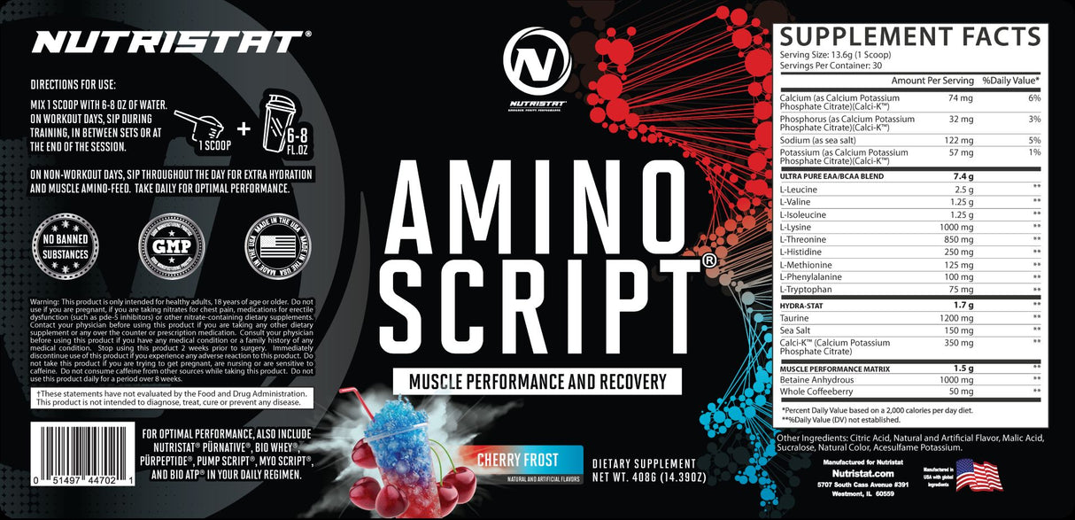 Amino Script - Nutristat