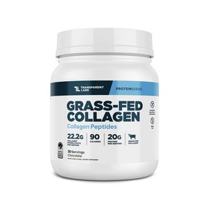 Transparent Labs Grass-Fed Collagen – 22.2g Collagen Hydrolysate, All Natural & Gluten-Free, No Artificial Sweeteners or...