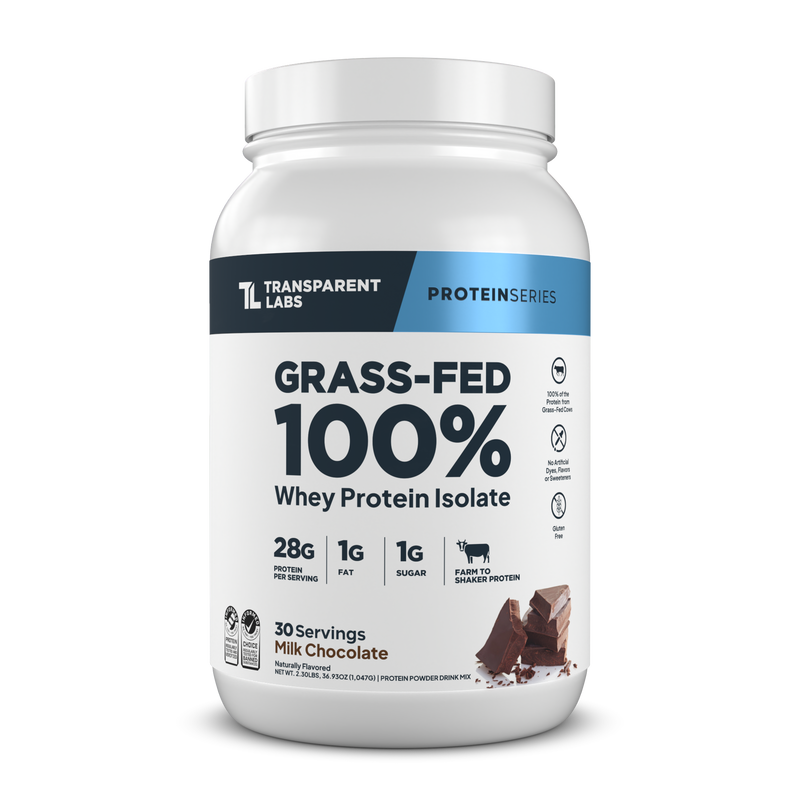 Transparent Labs Grass-Fed Whey Isolate (25 Servings)