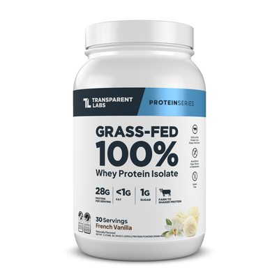Transparent Labs Grass-Fed Whey Isolate (25 Servings)