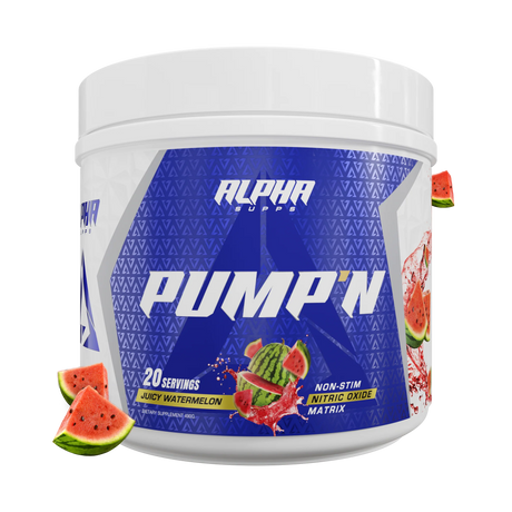 Pump'N - Caffeine Free Preworkout From Alpha Supps