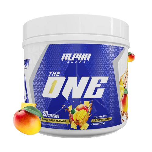 THE ONE | PRE-WORKOUT HIGH PERFORMANCE PRE-WORKOUT by Alpha Supps